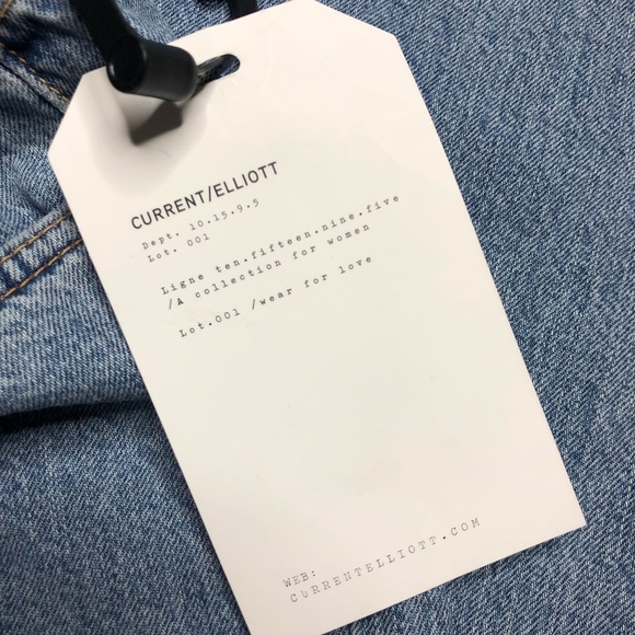 Current/Elliott The Original Straight Leg Size 23 - Picture 7 of 8